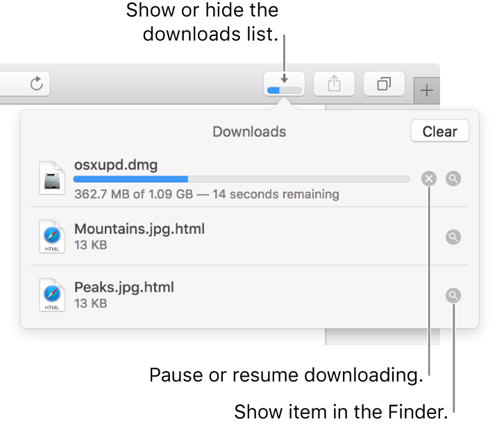 how to download a pdf on mac from safari